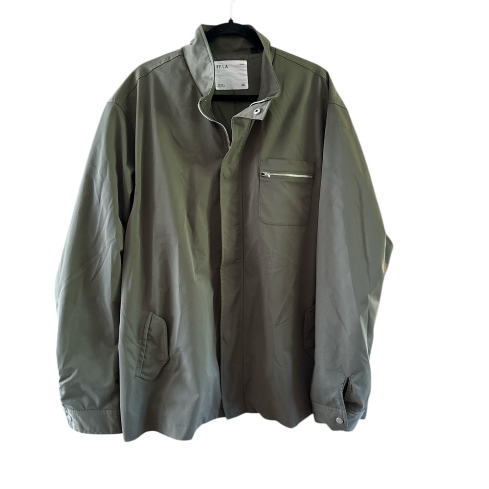 FF.LA Men’s WoodStone Jacket Lightweight Size 3XL Olive